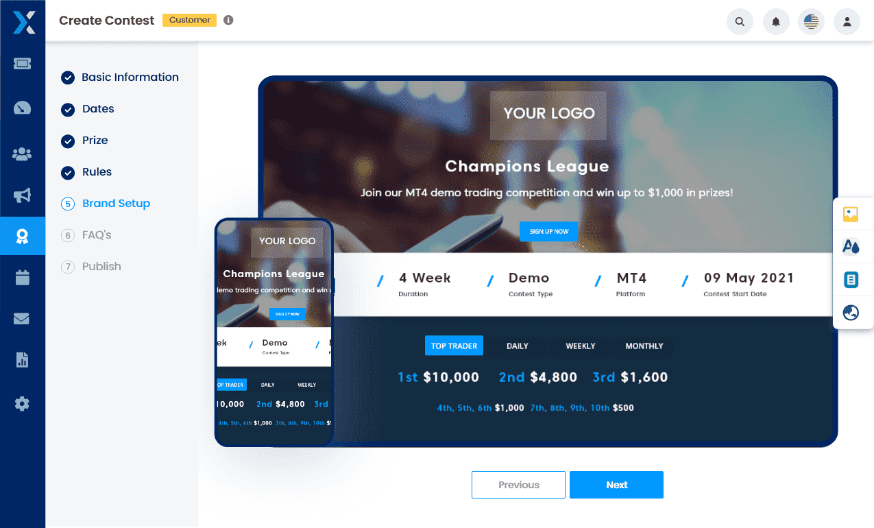 Contest Manager Dashboard