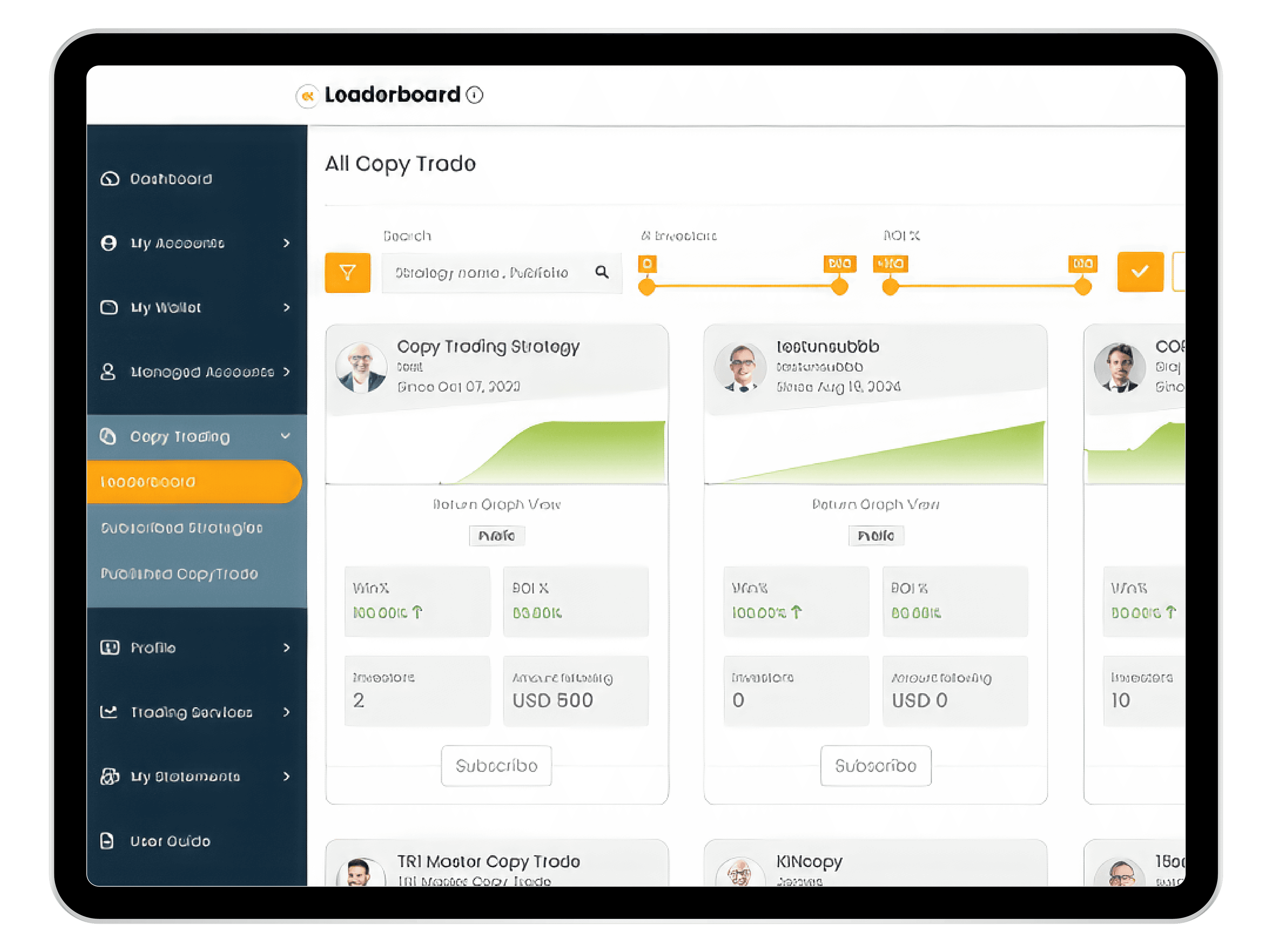 Modern Copy Trading. Monetised Performance.